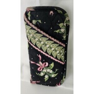 Vera Bradley Quilted Eyeglass Case Hope Lily Of The Valley Pink Ribbon Floral